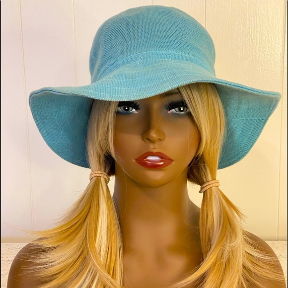 Blue Floppy Hat - Picture 1 of 5